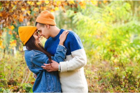 couple hugging